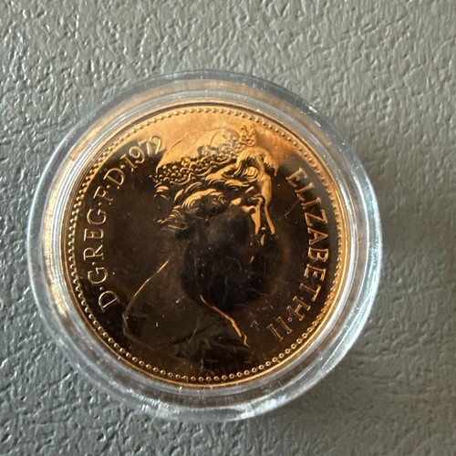 New penny 1972 proof - new, coin