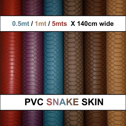Snake skin faux - faux, pvc