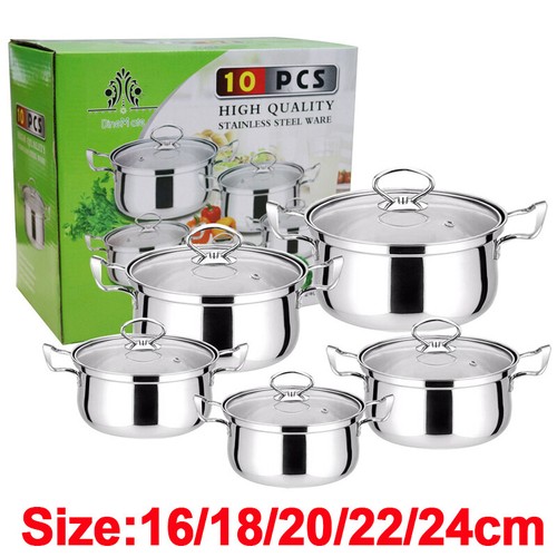 Stainless steel cookware - steel,