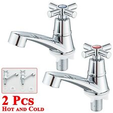 2X Twin Taps Set Hot and Cold