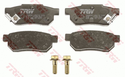 Rear brake pad - pad, set