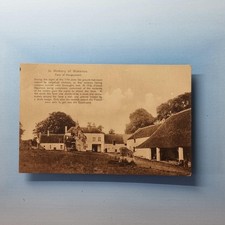 Napoleonic War Postcard 1910 Hououmont Farm Battle Of Waterloo