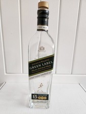 Johnnie Walker Green Label Scotch Whisky Empty Bottle 70cl