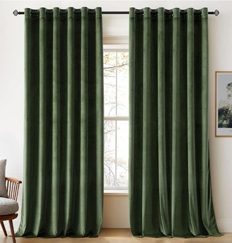 Velvet curtains 90x90 - velvet, drop