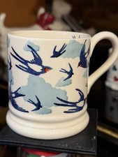 Emma bridgewater blue - blue, swallows