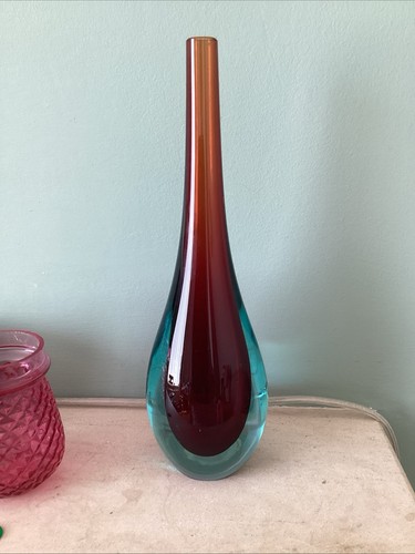 Murano glass vase possibly - murano,