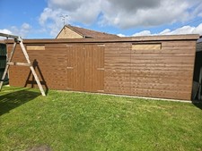 Large HD Pent Shed - Summer