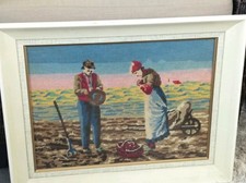 VTG 1970's Needlepoint Canvas