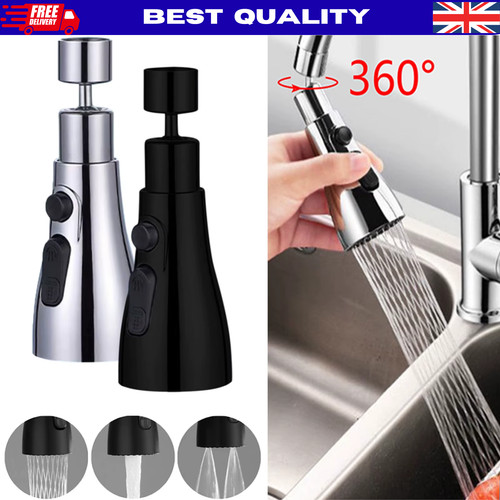 Kitchen tap extender - 3-in-1,