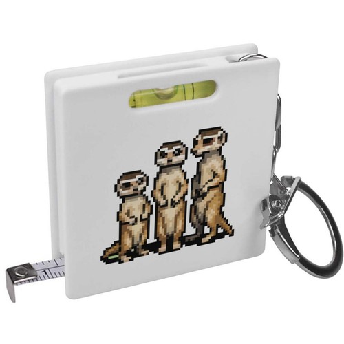 Pixel art meerkat family - art,