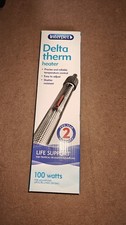 INTERPET DELTATHERM 100w / 100L Aquarium Tank Heater Tropical Marine Thermostat