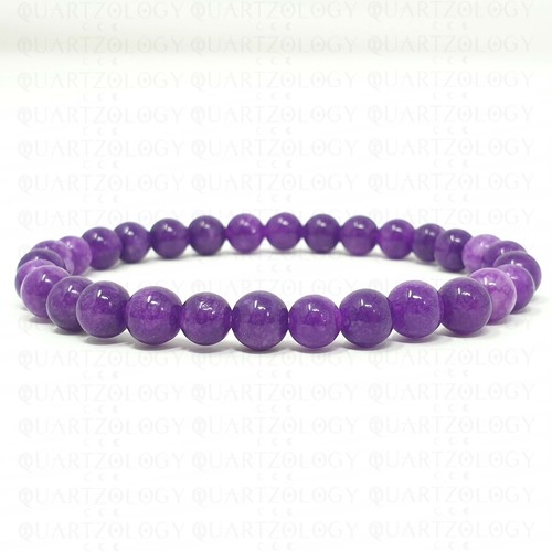 Quartz bead lava bracelet - lava,