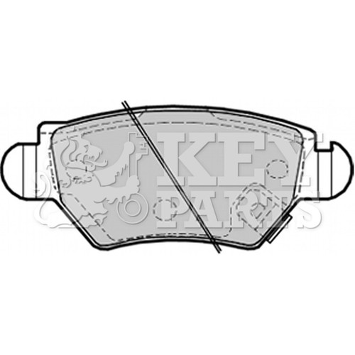 Brake pads set - set, vauxhall