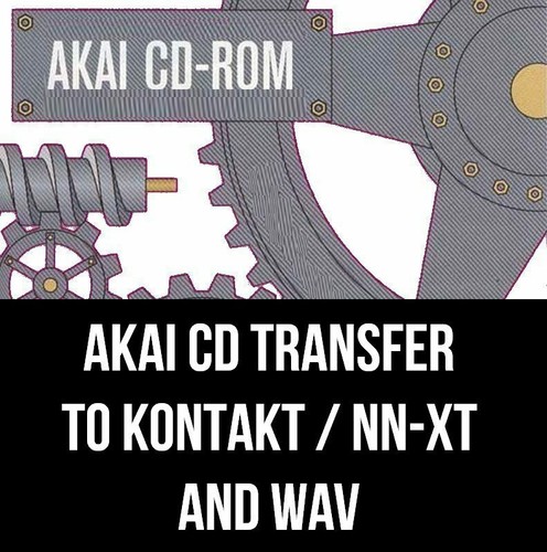 Akai s3000 s1000 rom - s3000, cd-rom