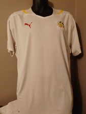 Authentic Puma Senegal Home Shirt 2014 - 15 Adult Large In Good Condition