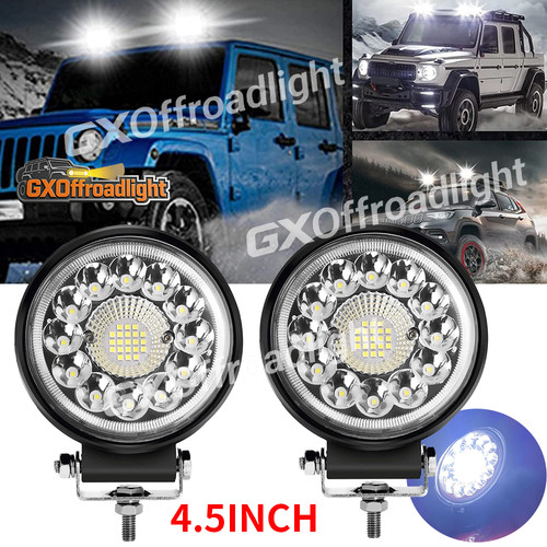 Pair led work flood spot - 4.5'',