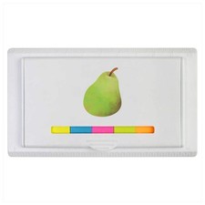'Pear' Sticky Note Ruler Pad