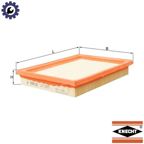 Air filter 3305 for nissan - 3305,
