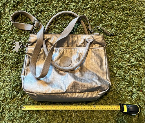 Beige pewter kipling - kipling, handbag