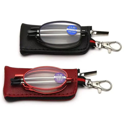 Folding reading glasses with - glasses,