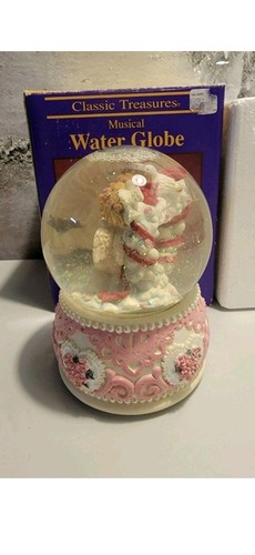 Vintage musical snow globe - musical,