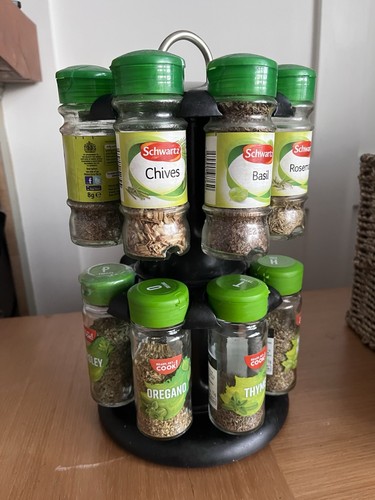 Rotating spice rack space - rotating,