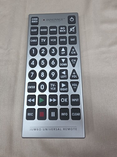 Jumbo universal remote works - universal, remote,works