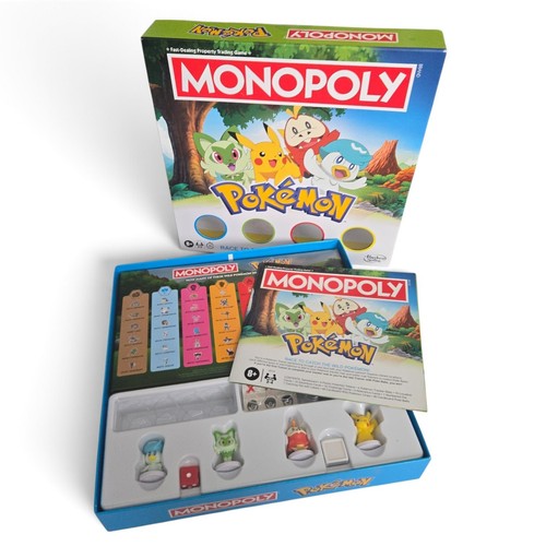 Pokémon monopoly board game - monopoly,
