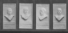 SINGLETON & COLES -  Famous Officers - 1915 - 4 Type Cards - Good.