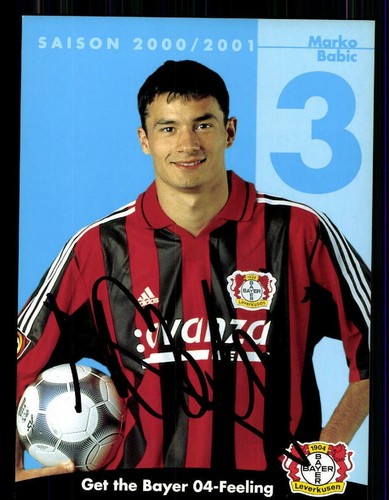 Marco babic autograph card - marco,