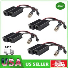 4 Pairs Video Balun RJ45 to
