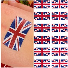 Union Jack Temporary Tattoos
