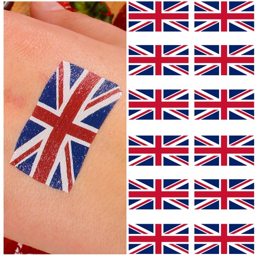 Union jack temporary tattoos - jack,