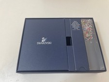 Swarovski Cleaning Set Gift Box Soft Brush Microfibre Cloth Gloves Crystals.