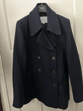 Beautiful Navy Jigsaw Peacoat