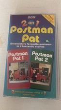 Postman Pat 2 on 1 VHS VIDEO
