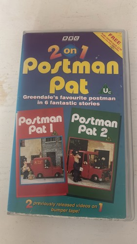 Postman pat vhs video - postman,