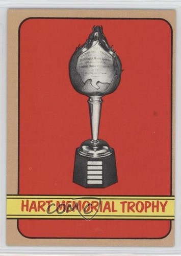 1972 topps hart trophy - 1972-73,