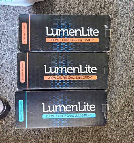 Lumenlite cfl grow bulbs - grow, 200w