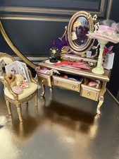 Dolls House Dressing Table & Chair