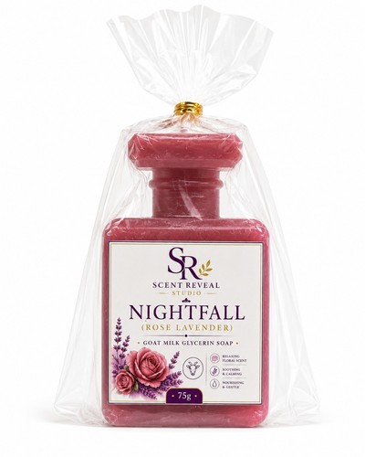 Nightfall rose goat - goat, soap