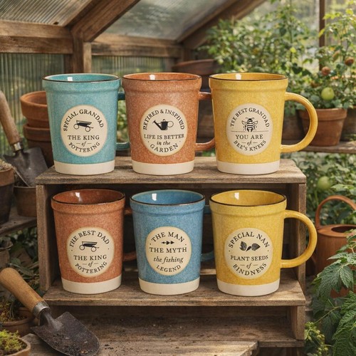 Plant pot inspired mug gift - pot,