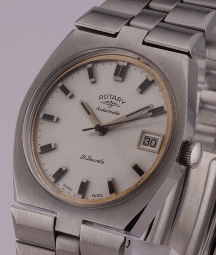 Mens steel rotary automatic - mens,