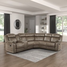 SANDY BROWN FAUX SUEDE 3 THREE