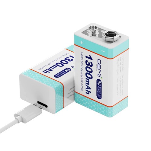 Demi 9v lithium - x,