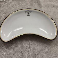 porcelain Kidney Dish antique 