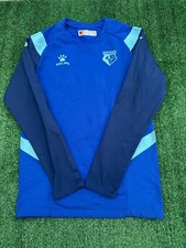 Watford FC Blue Training Jumper Kelme Kit | Mens Adult Small Football Top