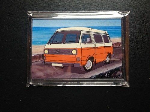 Cream orange vw - cream,
