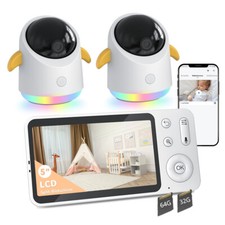 2K WiFi Baby Monitor With Two