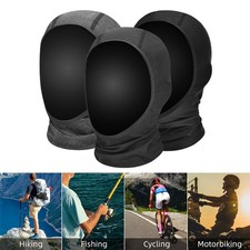 Motorcycle open face balaclava - open,